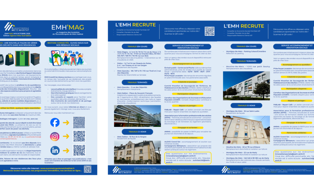 EMH’MAG 8 : Octobre 2025