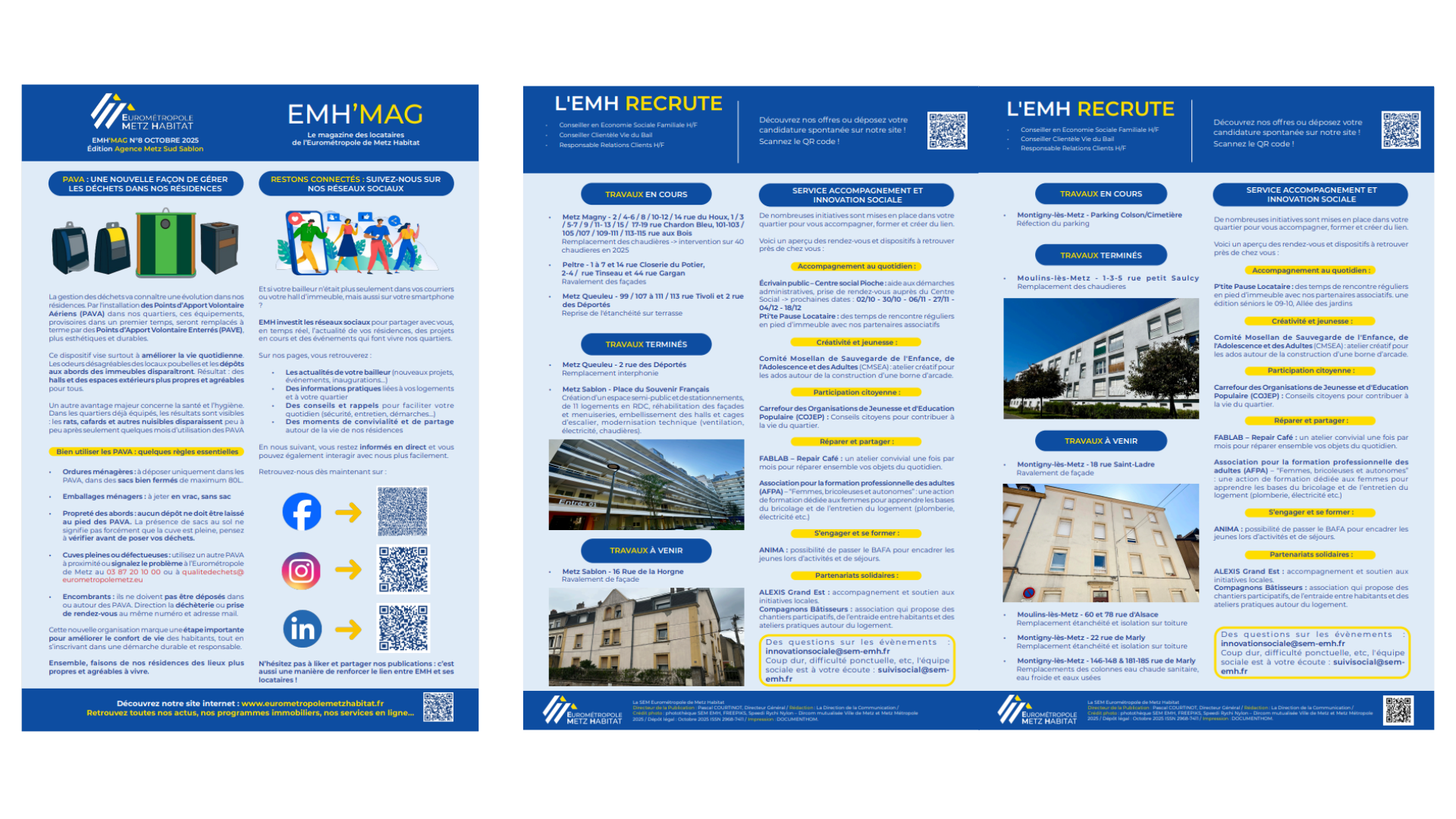 EMH’MAG 8 : Octobre 2025