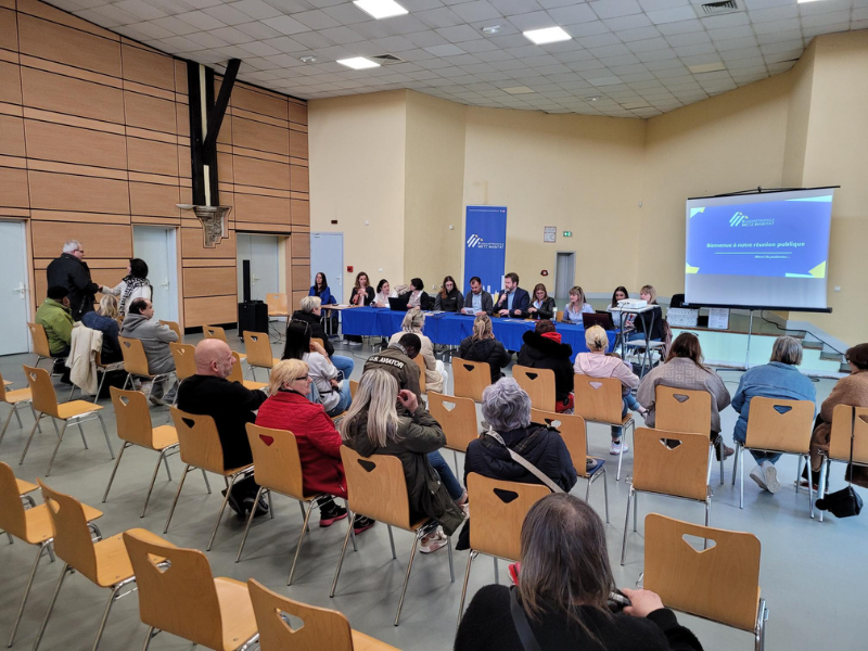 Réhabilitation rue du Fort Gambetta à Woippy : lancement des échanges avec les locataires.
